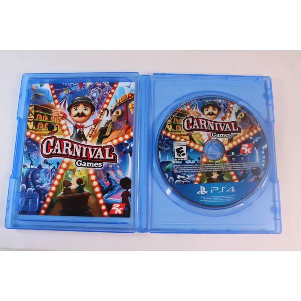 Carnival Games (Sony Playstation 4, PS4) Authentic, Complete, Tested/Works